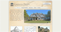 Desktop Screenshot of carpenterhouseplans.com